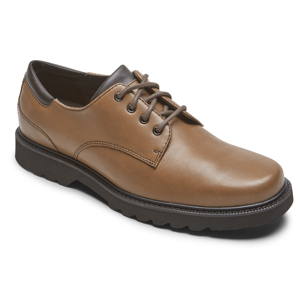 Rockport Mens Oxfords Dark Brown - Northfield Waterproof - UK 829-GBASUE